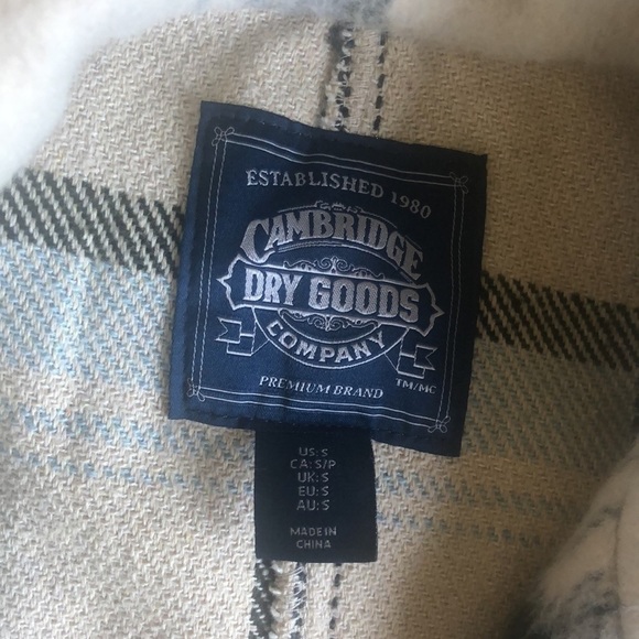 Cambridge Dry Goods Vintage Soft Fuzzy Lodge Jacket - Picture 8 of 13